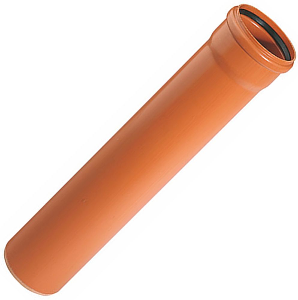 Труба гладкая d110x3,2x560 НПВХ наружная канализация