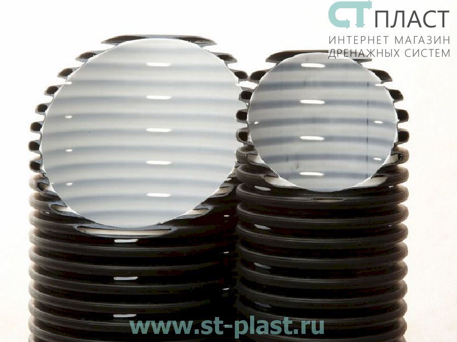 Труба дренажная двухслойная Перфокор d630 тип I-IV SN8